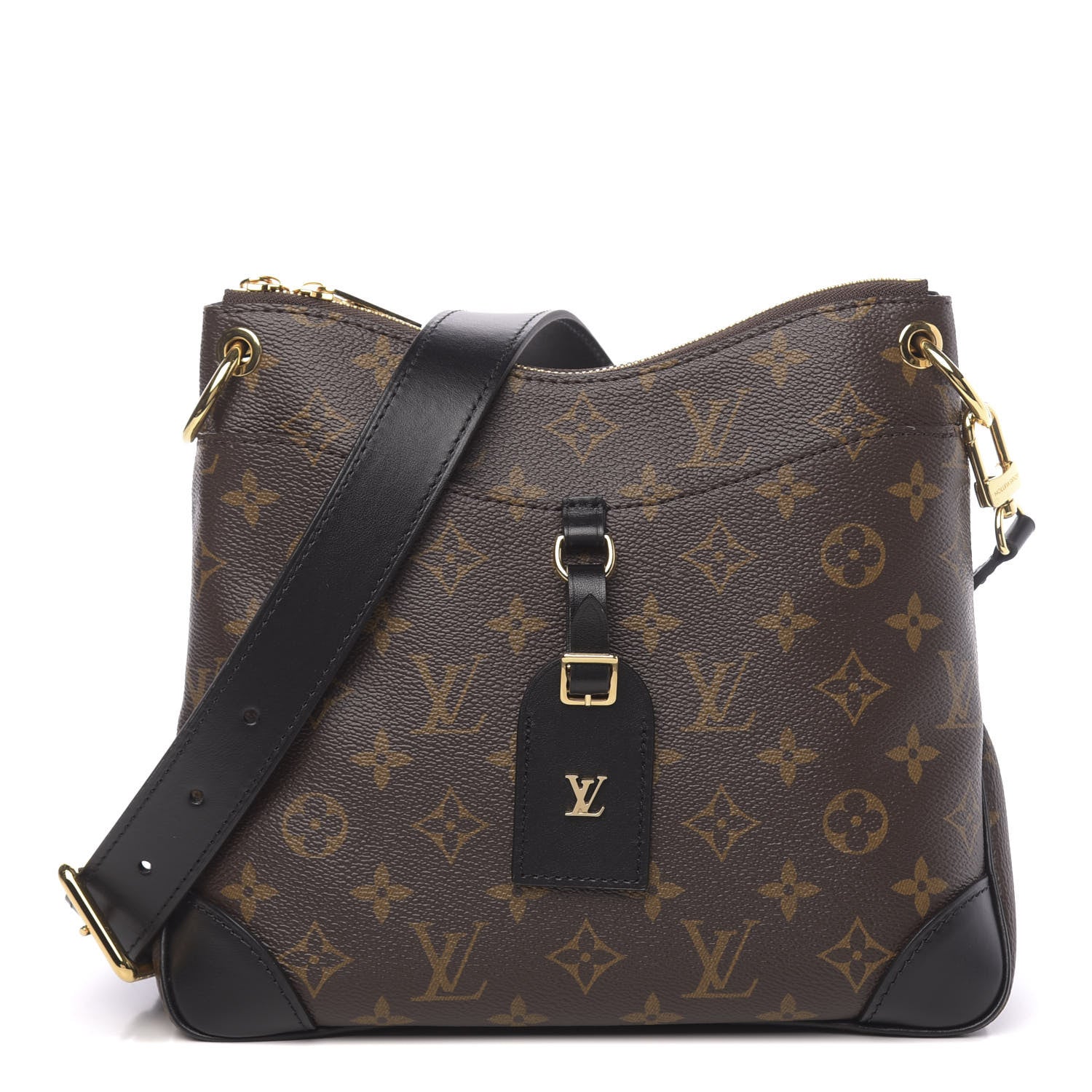 Louis Vuitton Monogram Odeon PM Black 1 of 9