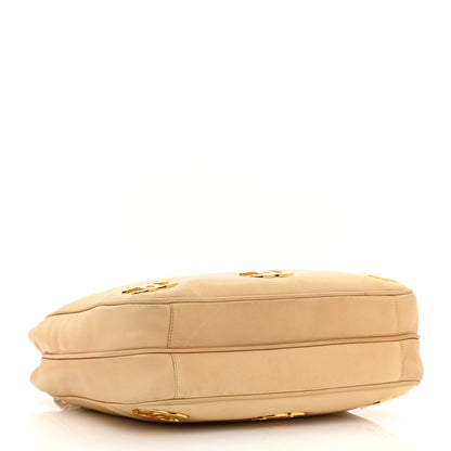 Chanel Lambskin CC Shoulder Bag Beige 3 of 16