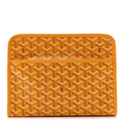 Goyard Goyardine Jouvence Toiletry Pouch Yellow 1 of 6