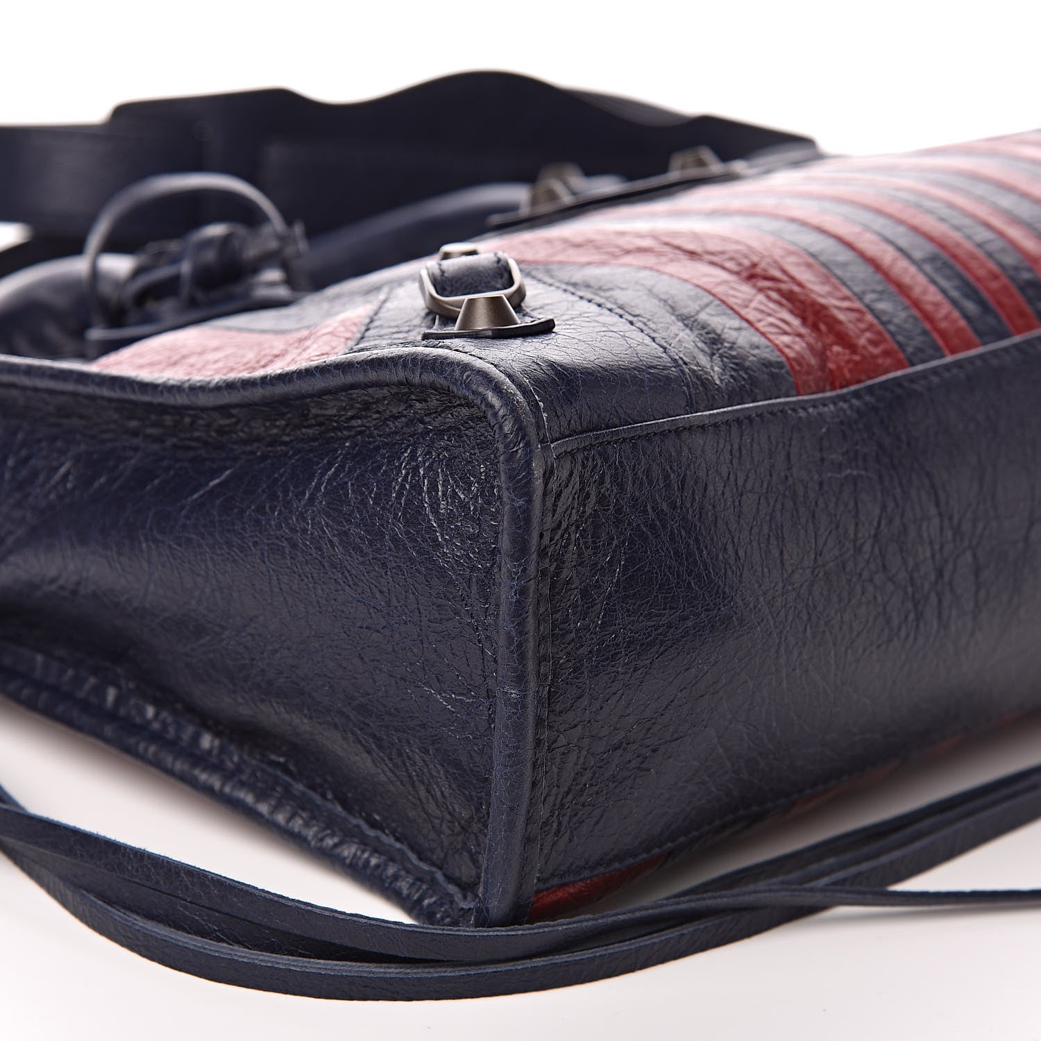 Balenciaga Veau Arena Multicolore Classic Hardware S City Bleu Nuit Rouge 8 of 9