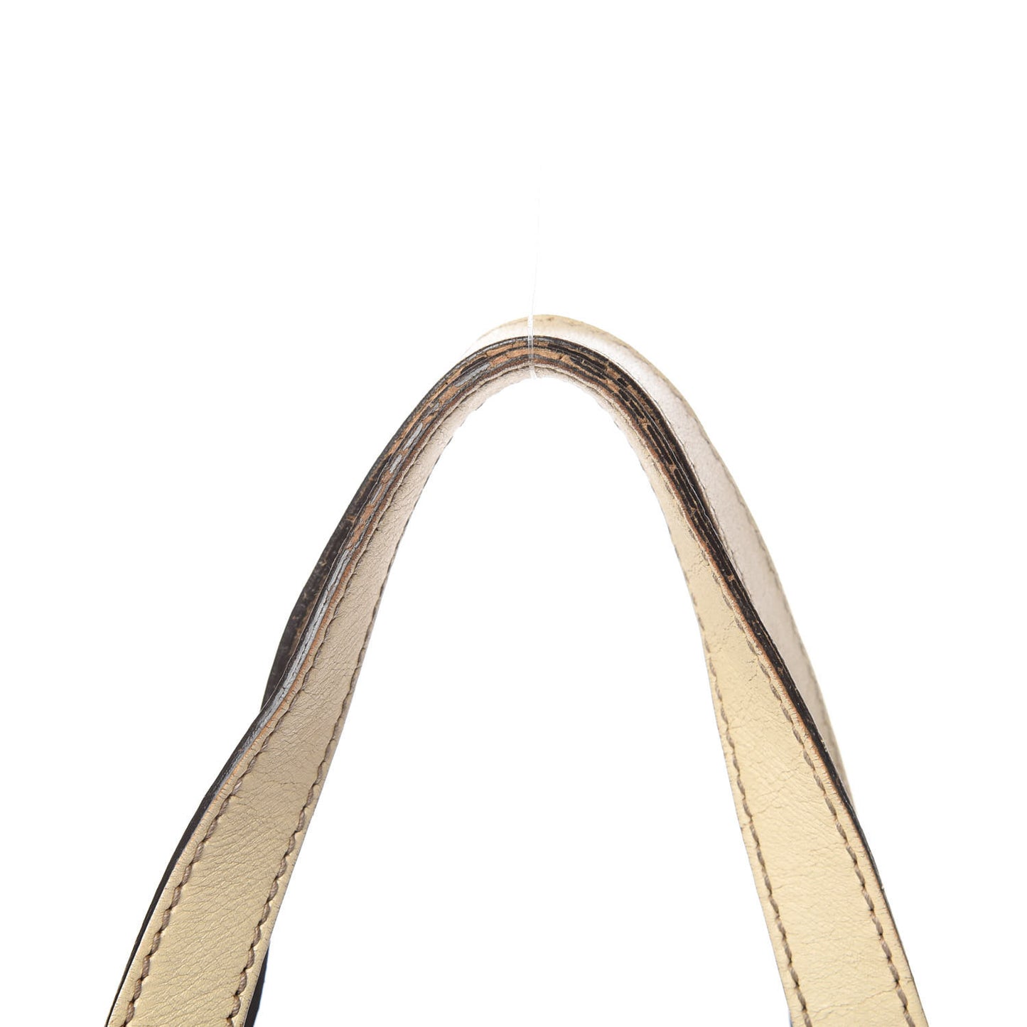 GG Supreme Monogram Medium Zippered Shopping Tote Off White