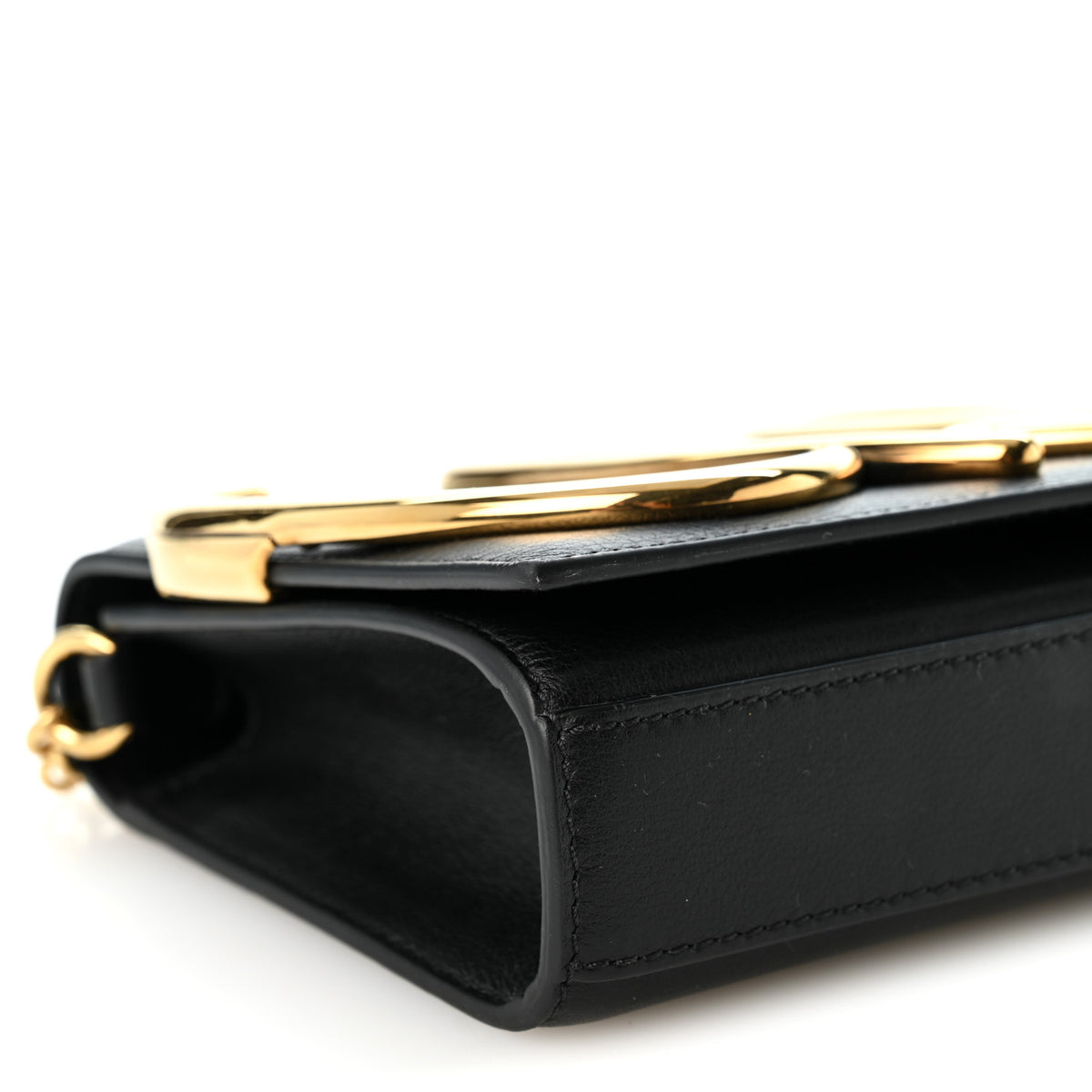 Chloe Calfskin Iconic Crossbody Bag Black 8 of 9