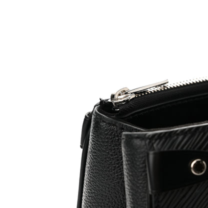 Louis Vuitton Epi Grenelle Tote MM Black 14 of 18
