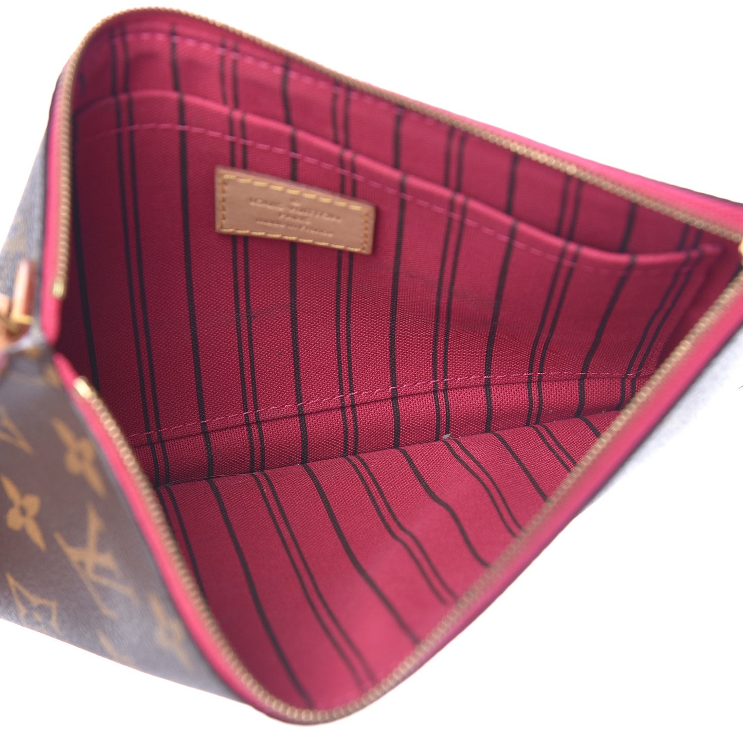 Monogram Neverfull MM GM Pochette Pivoine