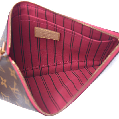 Louis Vuitton Monogram Neverfull MM GM Pochette Pivoine 5 of 8
