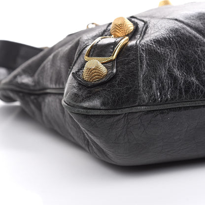Balenciaga Chevre Giant 21 Gold Hardware Besace Hobo Black 10 of 20