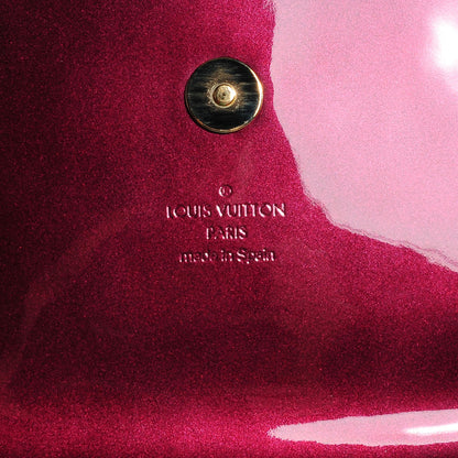 Louis Vuitton Patent Sobe Clutch Rouge Fauviste 5 of 7