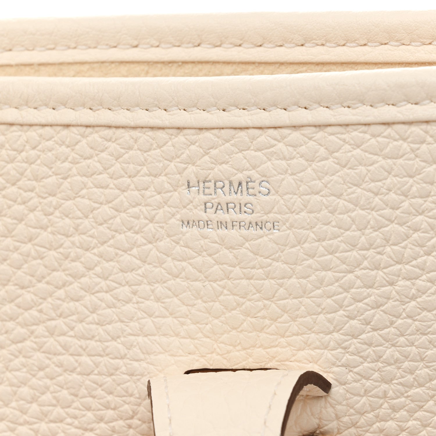 Hermes Taurillon Clemence Evelyne III PM Nata 6 of 11