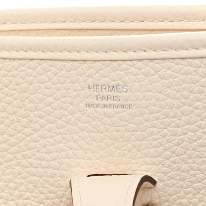 Hermes Taurillon Clemence Evelyne III PM Nata 6 of 11