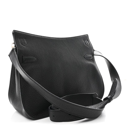 Hermes Taurillon Clemence Jypsiere 28 Black 3 of 10