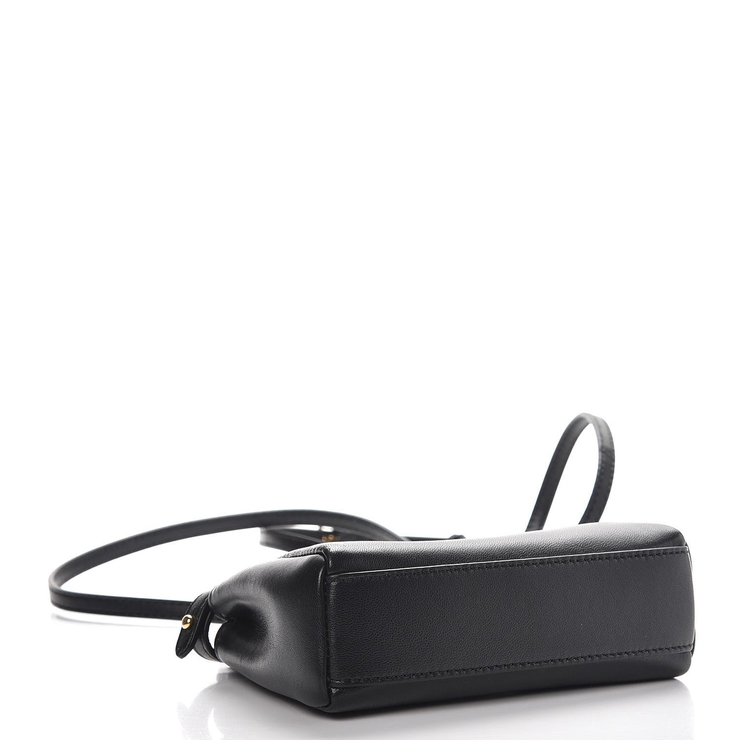 Nappa Micro Peekaboo Iconic Satchel Black