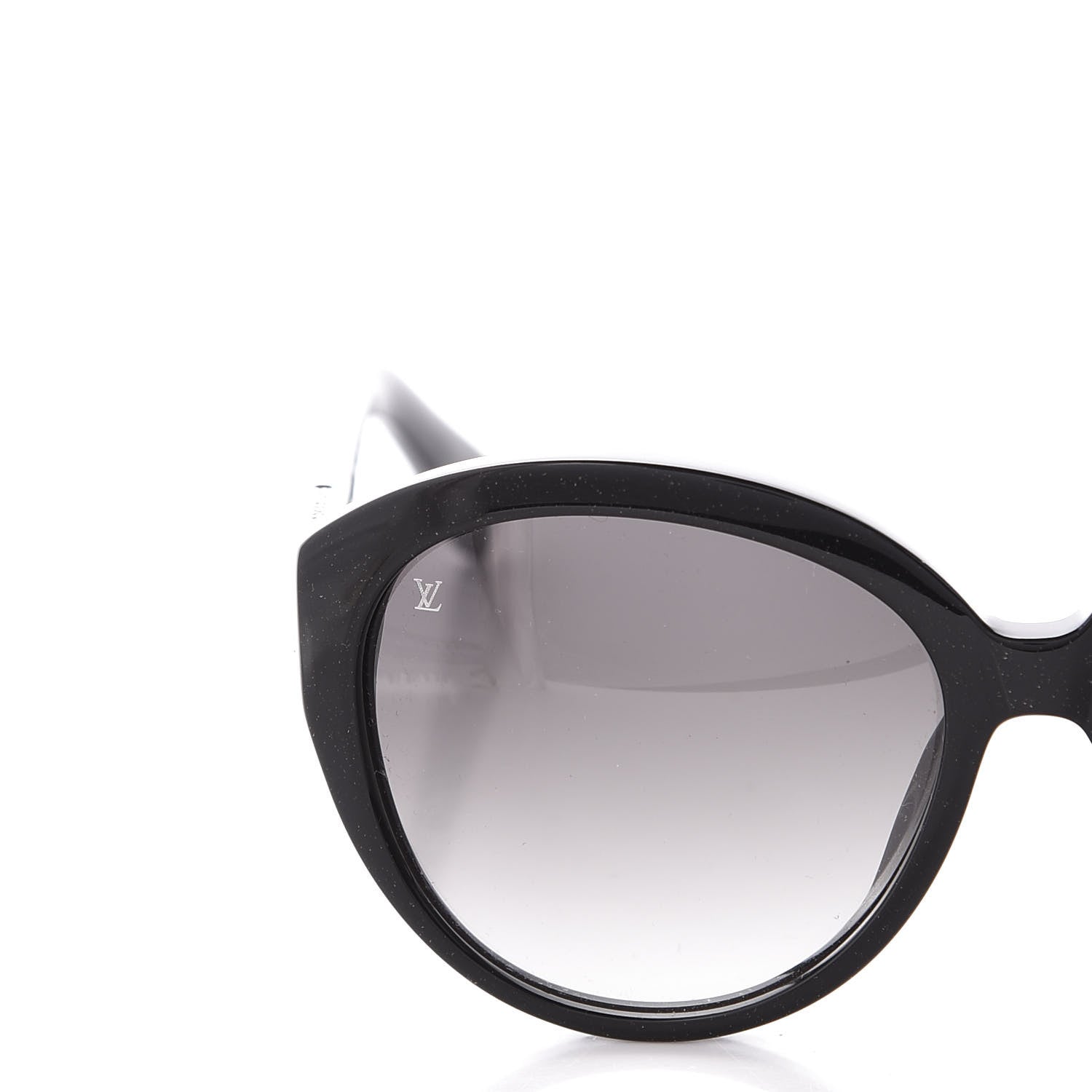 Louis Vuitton Strass Heather Cat Eye Sunglasses Z0594E Black 8 of 9
