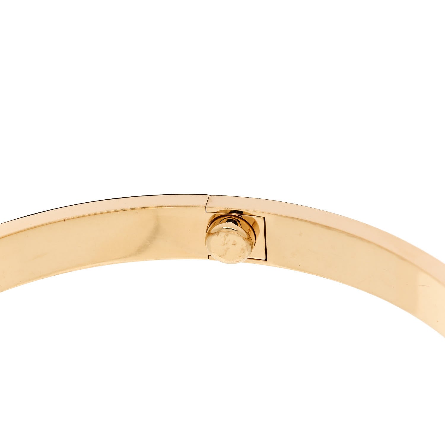 Cartier 18K Yellow Gold Brushed Finish LOVE Bracelet 22 9 of 9