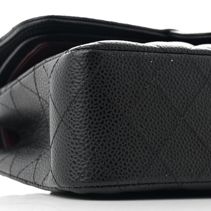 Chanel Caviar Quilted Small Double Flap Black 9 of 11
