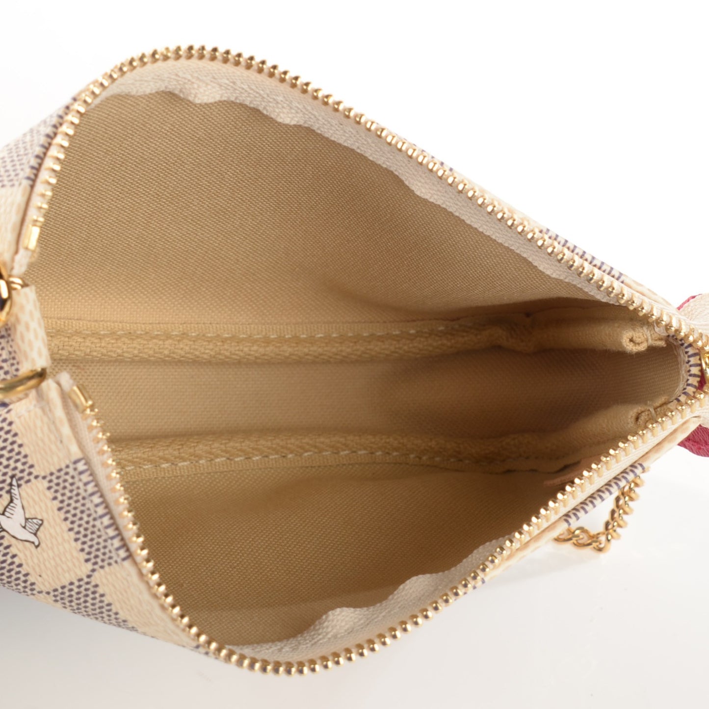 Damier Azur 2015 Christmas Animation Mini Pochette Accessories