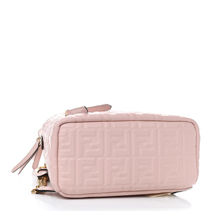 Fendi Nappa FF 1974 Embossed Mini Backpack Rosa Quarzo 3 of 8
