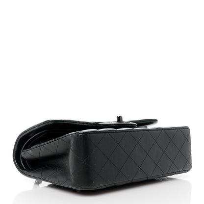 Chanel Lambskin Quilted Small Double Flap So Black 4 of 12