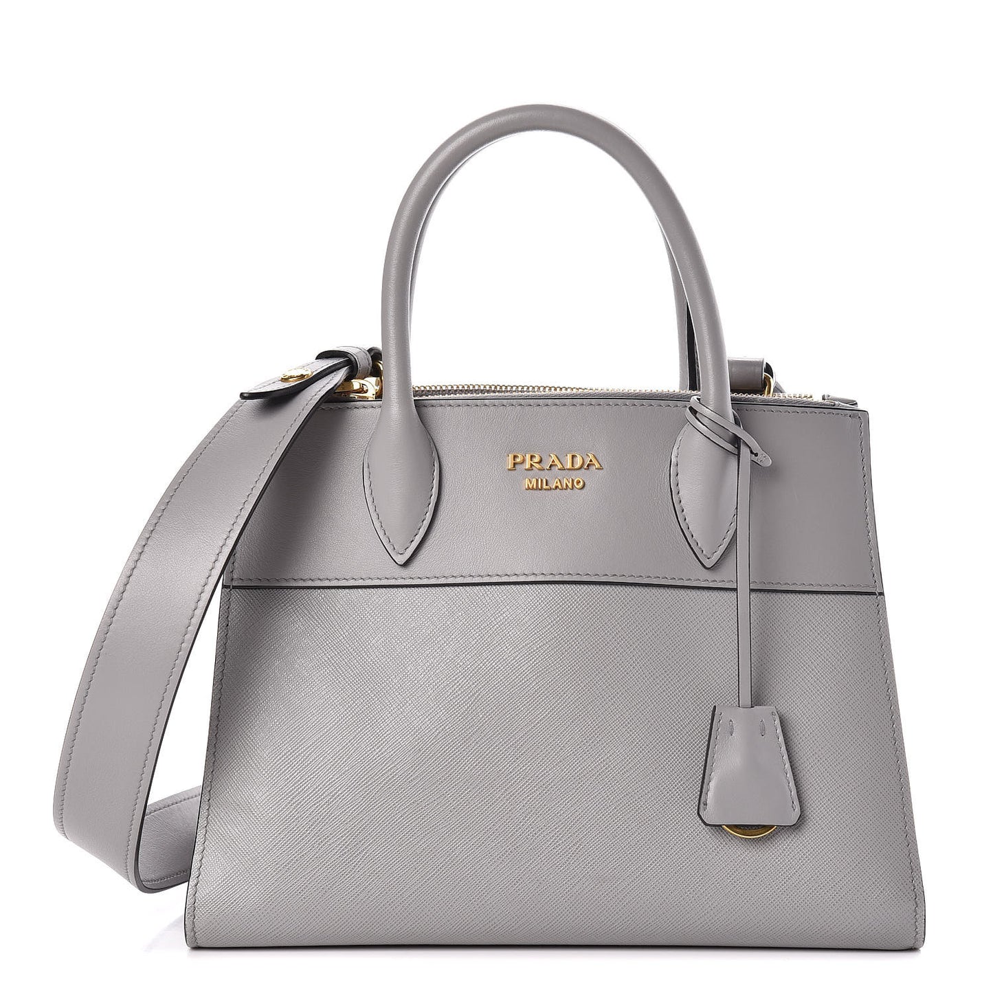 Saffiano City Calf Small Esplanade Tote Nube
