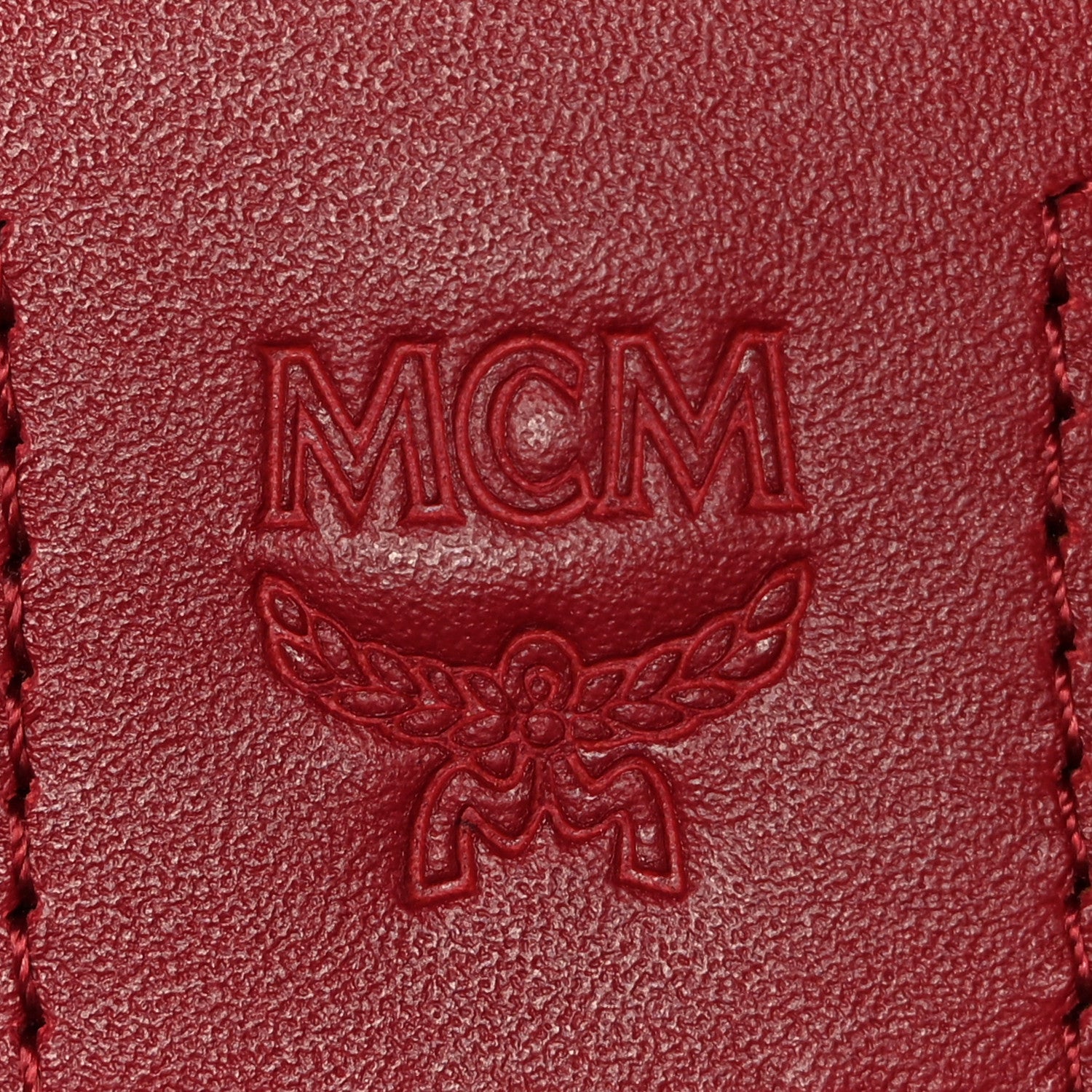 MCM Metallic Visetos Small Essential Backpack Champagne Gold 6 of 9