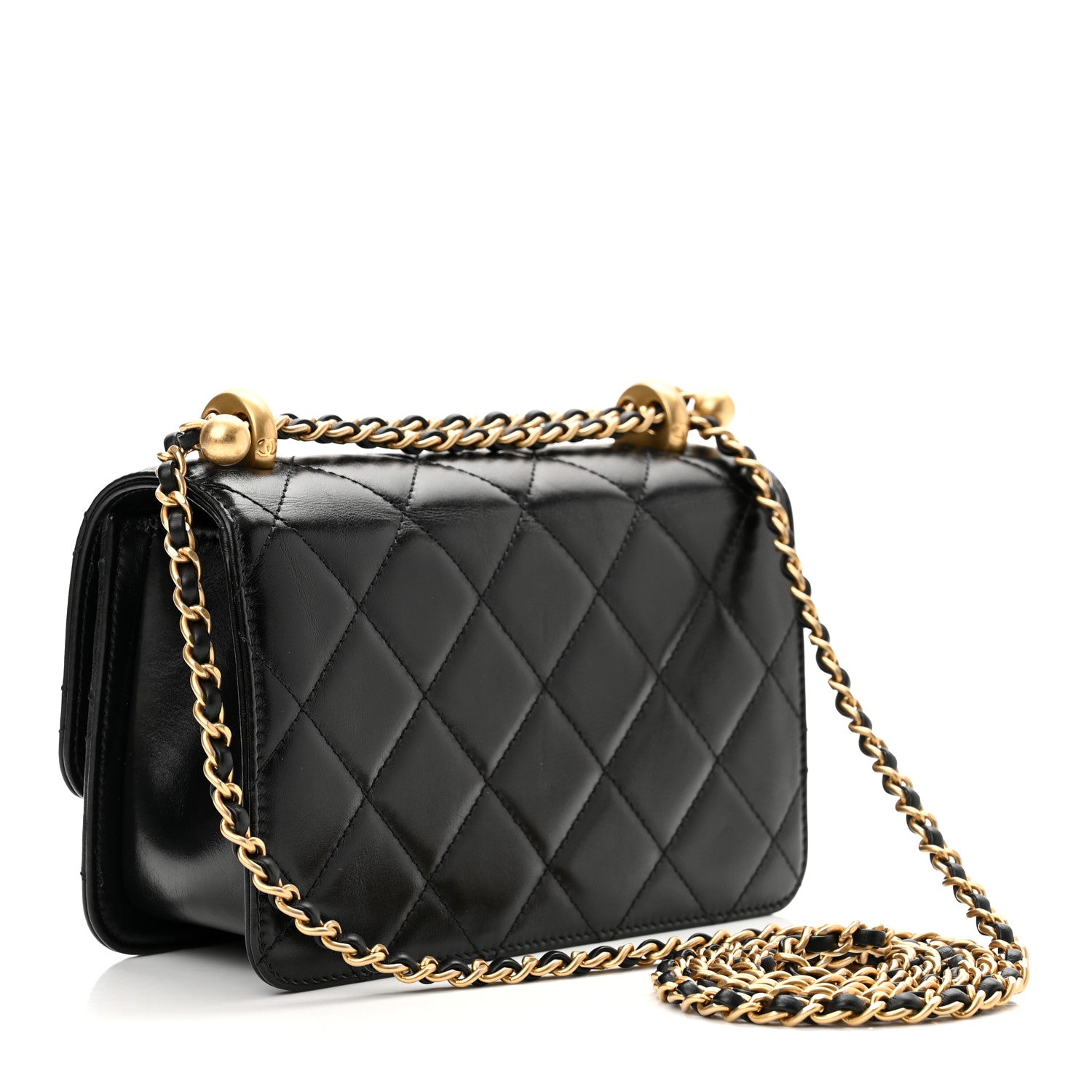 Chanel Calfskin Quilted Mini Perfect Fit Flap Black 3 of 10