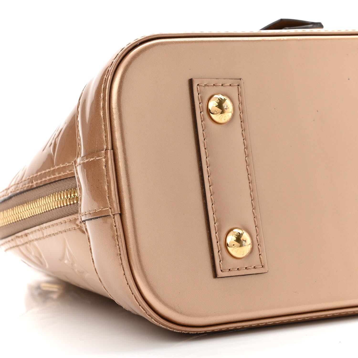 Louis Vuitton Vernis Alma BB Beige Poudre 7 of 8