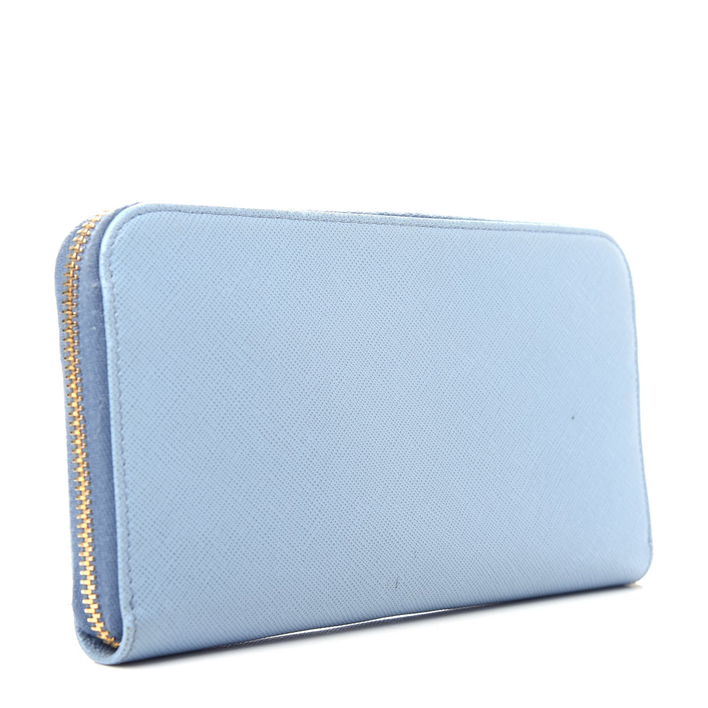 Saffiano Metal Zip Around Wallet Astrale