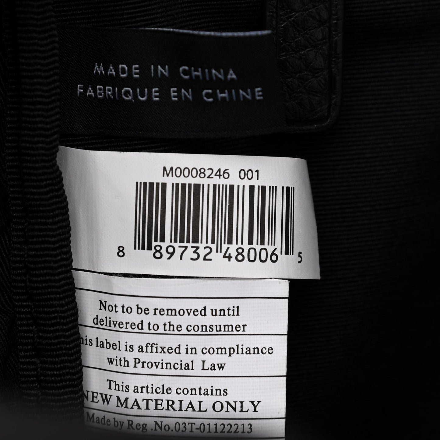 Pebbled Calfskin Biker Backpack Black