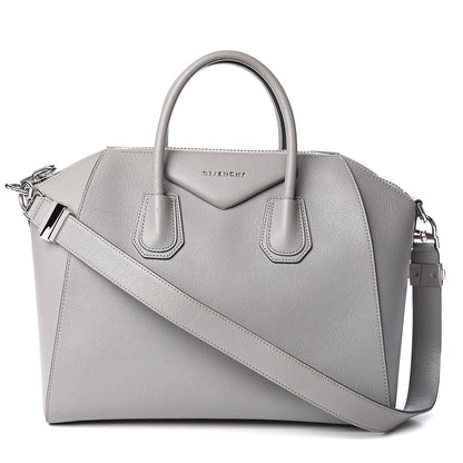 Givenchy Sugar Goatskin Medium Antigona Pearl Grey 1 of 11