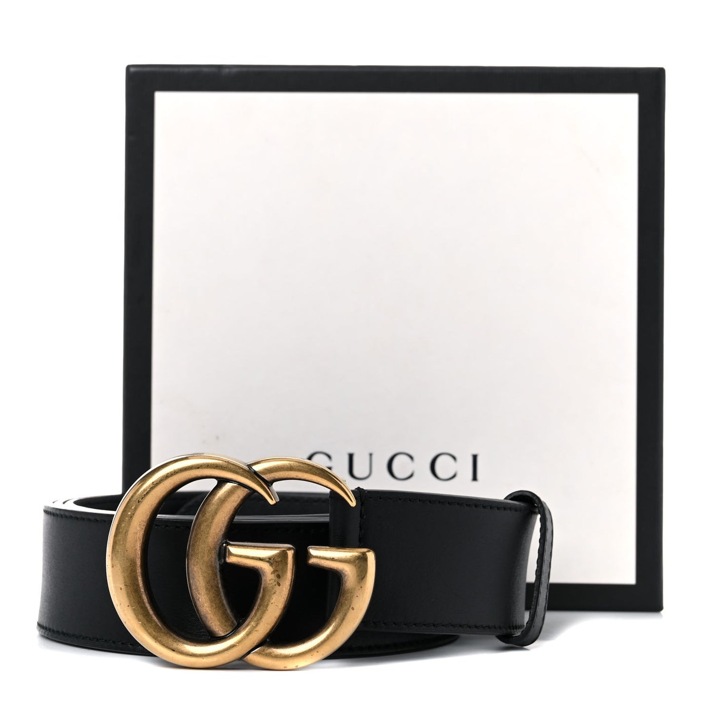 Calfskin Double G 40mm Belt 120 48 Black