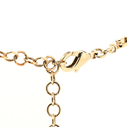 Chanel Crystal CC Choker Necklace Gold 4 of 5
