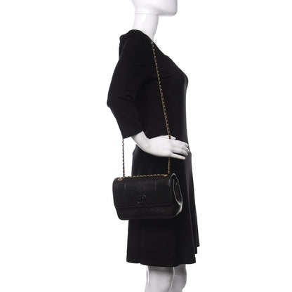 Chanel Lizard Coco Vintage Flap Black 2 of 11
