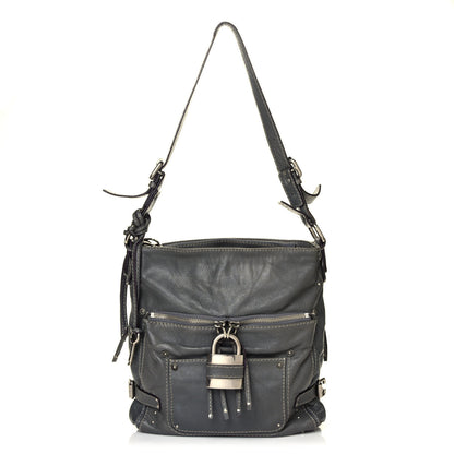 Chloe Calfskin Paddington Hobo Grey 1 of 9