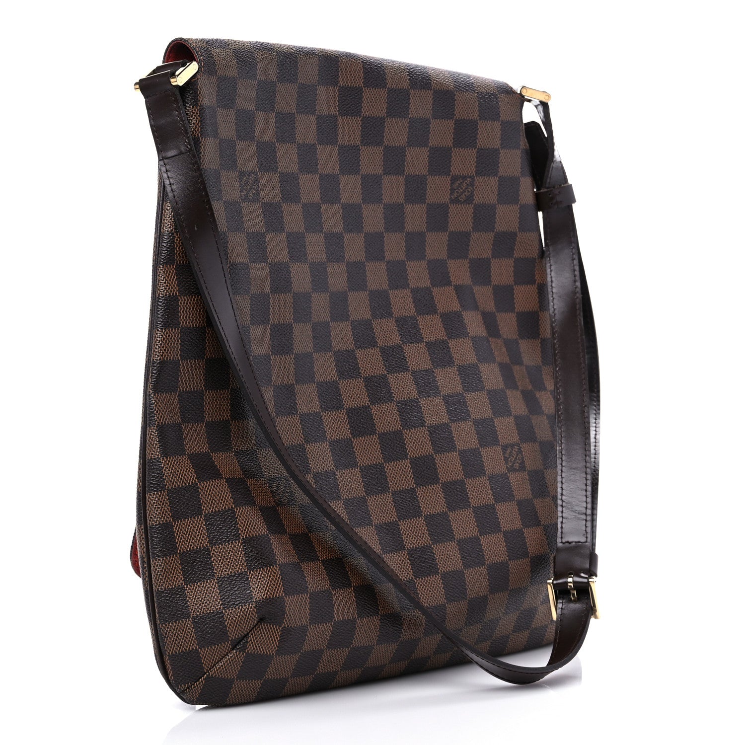 Louis Vuitton Damier Ebene Musette GM 3 of 12