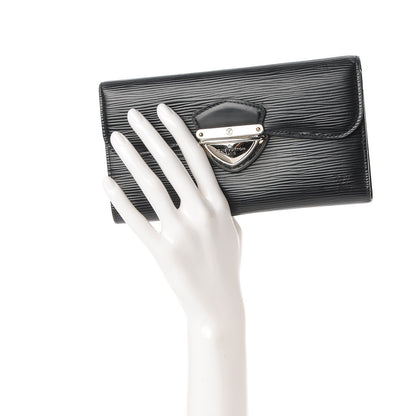 Louis Vuitton Epi Eugenie Wallet Black 2 of 7