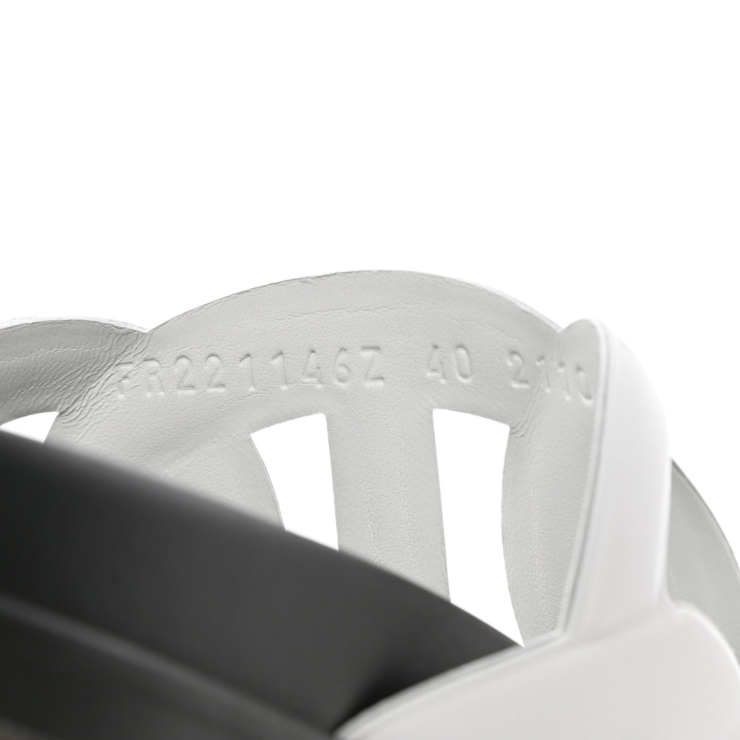 Nappa Womens Extra Sandals 40 White