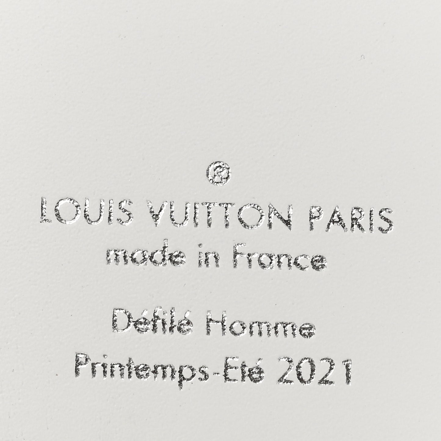 Taurillon Monogram LV Friends Pocket Organizer White