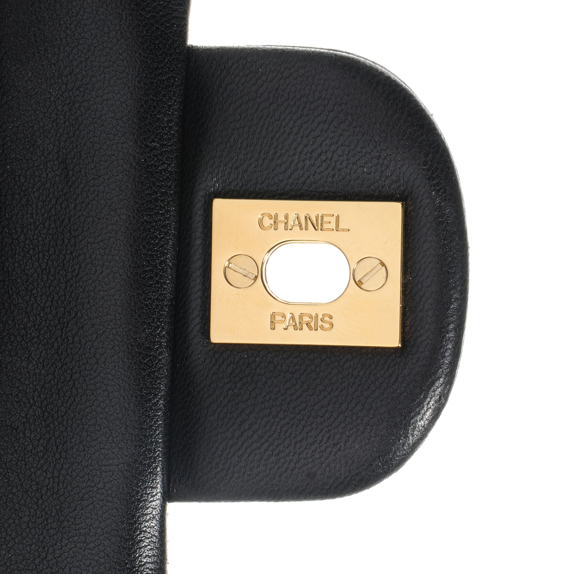 Chanel Lambskin Medium Double Flap Black 9 of 10