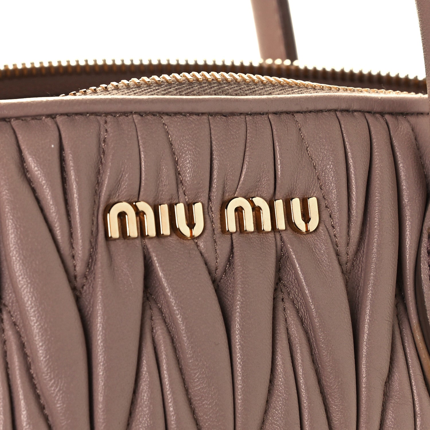 Miu Miu Nappa Matelasse Lux Mini Crossbody Tote 7 of 11