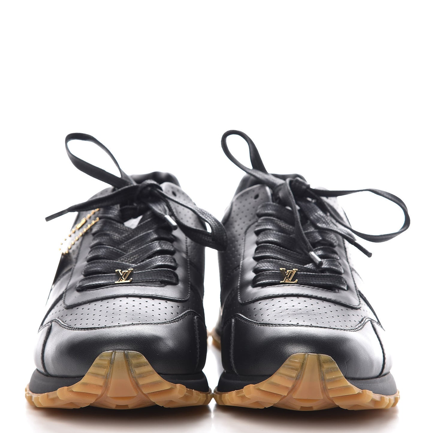 X SUPREME Calfskin Run Away Sneakers 7.5 Black