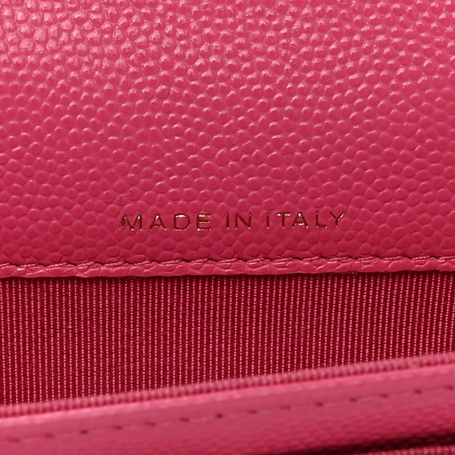 Chanel Caviar Quilted Flap Card Holder Wallet Pink 7 of 13