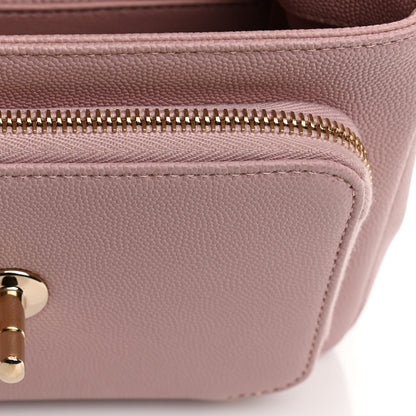 Chanel Caviar Quilted Small Business Affinity Flap Light Pink 14 of 15