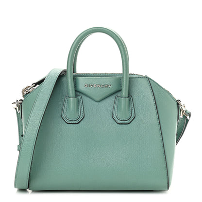 Givenchy Sugar Goatskin Mini Antigona Aqua 1 of 17