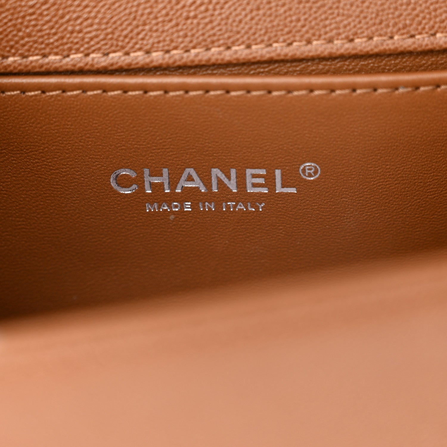 Chanel Caviar Quilted Small Boy Flap Brown 6 of 12