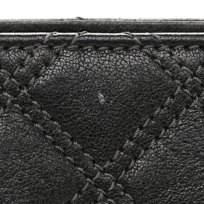 Marc Jacobs Lacquered Lambskin Baroque The XL Single Flap Pearl Anthracite 14 of 16