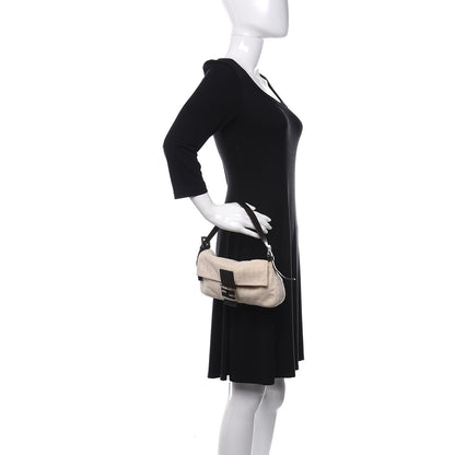 Fendi Zucca Baguette Beige 2 of 14