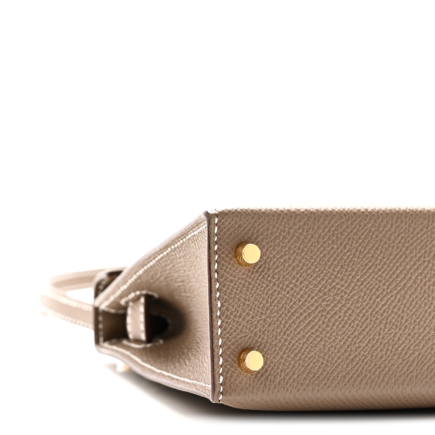 Epsom Mini Kelly Sellier 20 Etoupe