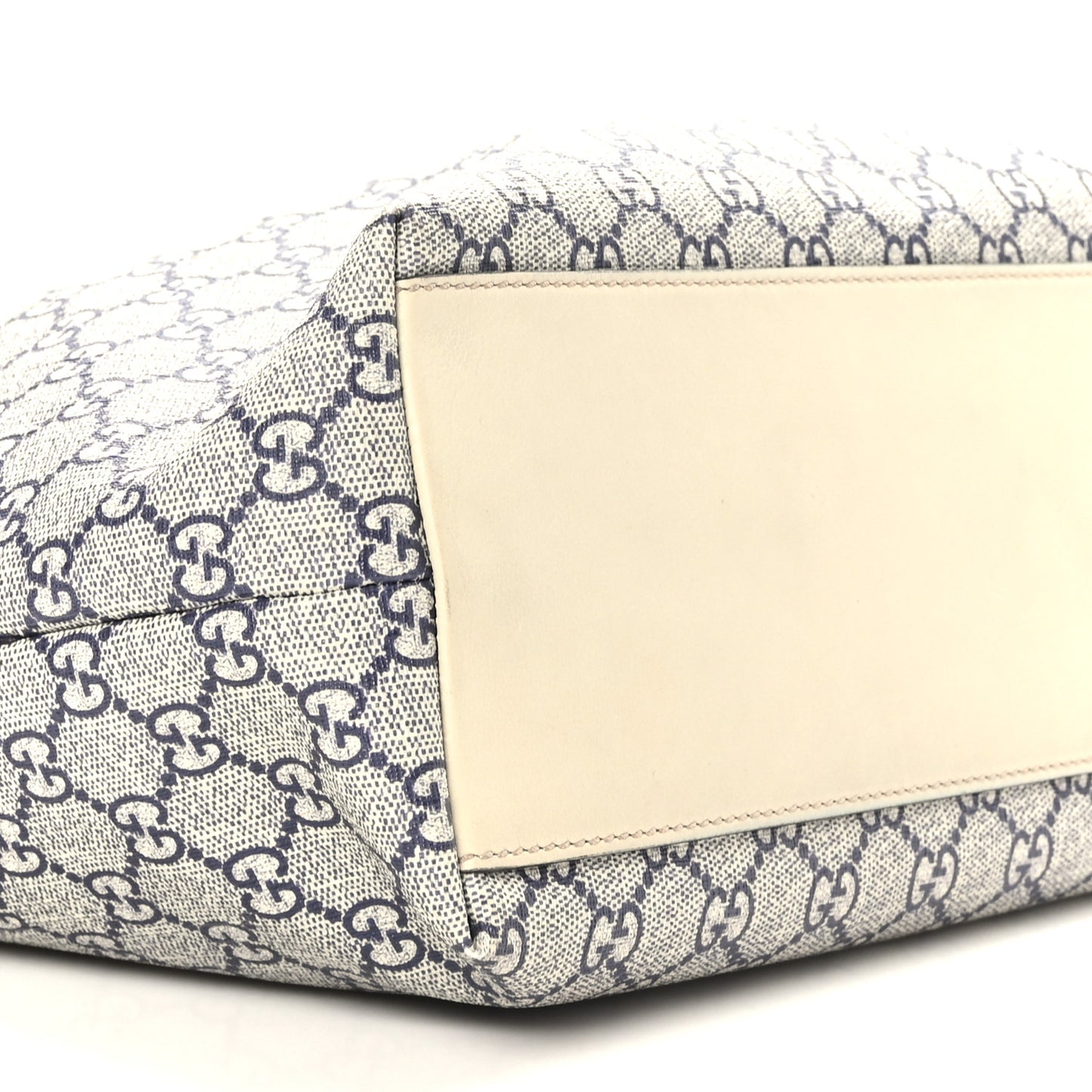 Monogram Large Tote White