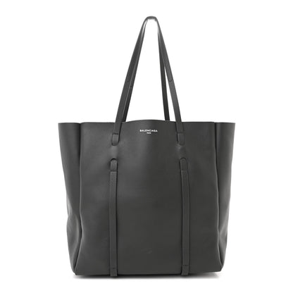 Balenciaga Veau Baltimore Double Sided Small Everyday Tote Gris Fossile Black 1 of 18