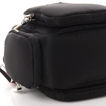 Prada Tessuto Nylon Pocket Top Handle Cargo Bag Black Fuoco 6 of 9