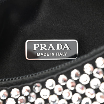 Prada Satin Crystal Mini Re-Edition 2000 Bag Cristal 6 of 11